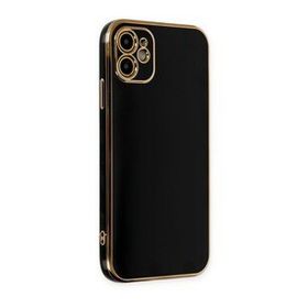 BSSM iPhone 12 Volet Silikon Siyah Kılıf