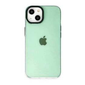 BSSM iPhone 13 Anka PC Sert Metal Kapak Yeşil Kılıf