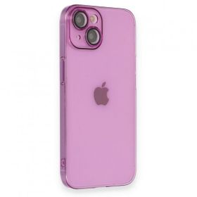 BSSM iPhone 13 Armada Lensli Kapak Lila Kılıf