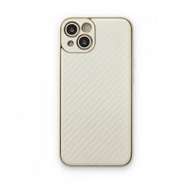 BSSM iPhone 13 Coco Karbon Silikon Beyaz Kılıf