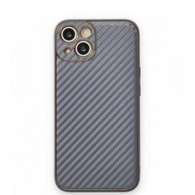 BSSM iPhone 13 Coco Karbon Silikon Gri Kılıf