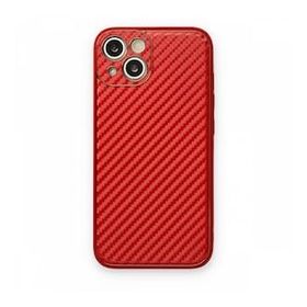 BSSM iPhone 13 Coco Karbon Silikon Kırmızı Kılıf