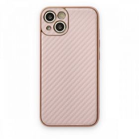 BSSM iPhone 13 Coco Karbon Silikon Pembe Kılıf