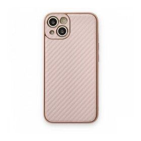 BSSM iPhone 13 Coco Karbon Silikon Pembe Kılıf