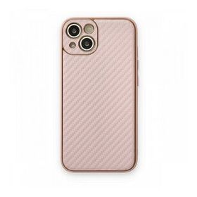 BSSM iPhone 13 Coco Karbon Silikon Pembe Kılıf