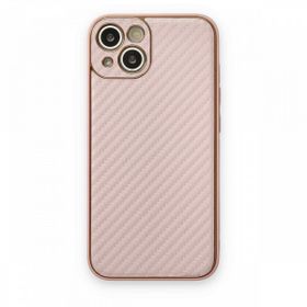 BSSM iPhone 13 Coco Karbon Silikon Pembe Kılıf
