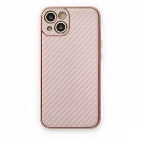 BSSM iPhone 13 Coco Karbon Silikon Pembe Kılıf