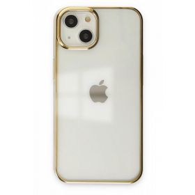 BSSM iPhone 13 Element Silikon Gold Kılıf