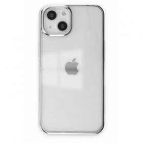 BSSM iPhone 13 Element Silikon Gümüş Kılıf