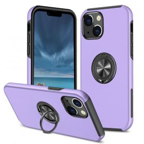 BSSM iPhone 13 Elit Yüzüklü Kapak Mor Kılıf