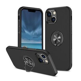 BSSM iPhone 13 Elit Yüzüklü Kapak Siyah Kılıf