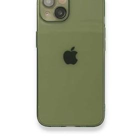 BSSM iPhone 13 Fly Lens Silikon Yeşil Kılıf