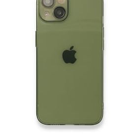 BSSM iPhone 13 Fly Lens Silikon Yeşil Kılıf