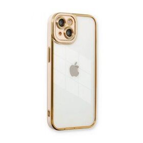 BSSM iPhone 13 Liva Lens Silikon Pudra Kılıf