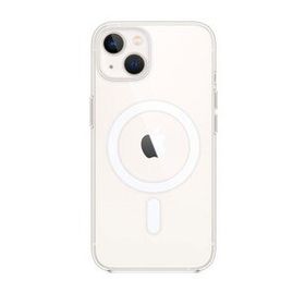 BSSM iPhone 13 Magneticsafe Şeffaf Silikon Şeffaf Kılıf