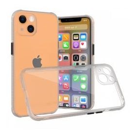 BSSM iPhone 13 Mini Miami Şeffaf Silikon Şeffaf Kılıf