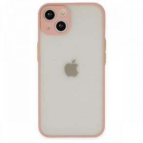 BSSM iPhone 13 Montreal Silikon Kapak Pembe Kılıf