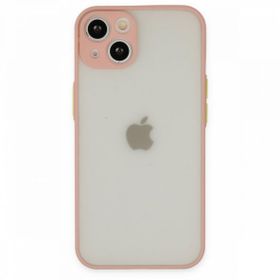 BSSM iPhone 13 Montreal Silikon Kapak Pembe Kılıf
