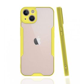 BSSM iPhone 13 Platin Silikon Sarı Kılıf