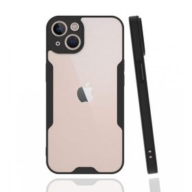 BSSM iPhone 13 Platin Silikon Siyah Kılıf