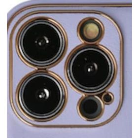 BSSM iPhone 13 Pro Coco Lila Deri Standlı Kapak Kılıf