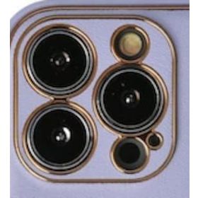 BSSM iPhone 13 Pro Coco Lila Deri Standlı Kapak Kılıf