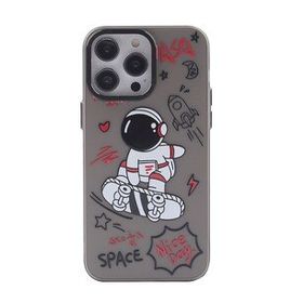 BSSM iPhone 13 Pro Desenli Kapak Prada Siyah 1 Kılıf