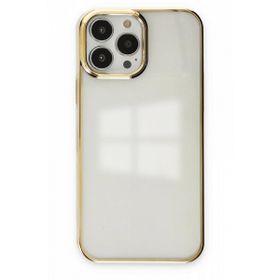BSSM iPhone 13 Pro Element Silikon Gold Kılıf