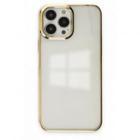 BSSM iPhone 13 Pro Element Silikon Gold Kılıf