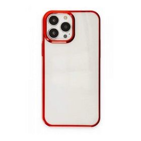 BSSM iPhone 13 Pro Element Silikon Kırmızı Kılıf