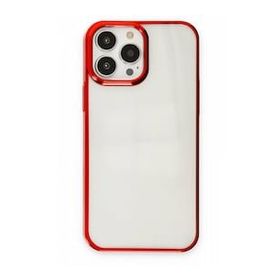 BSSM iPhone 13 Pro Element Silikon Kırmızı Kılıf
