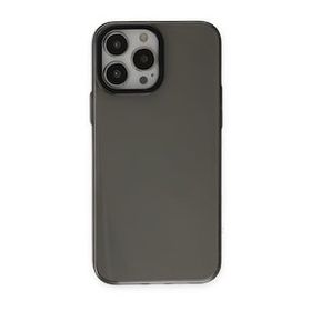 BSSM iPhone 13 Pro Max Anka PC Sert Metal Kapak Siyah Kılıf