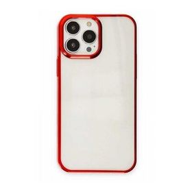 BSSM iPhone 13 Pro Max Element Silikon Kırmızı Kılıf