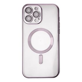 BSSM iPhone 13 Pro Max Kross Magneticsafe Kapak Mor Kılıf