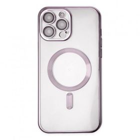 BSSM iPhone 13 Pro Max Kross Magneticsafe Kapak Mor Kılıf