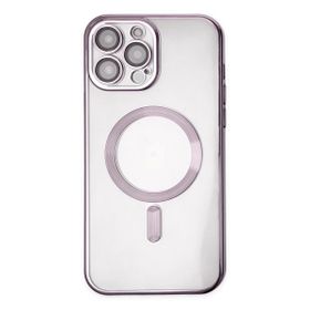 BSSM iPhone 13 Pro Max Kross Magneticsafe Kapak Mor Kılıf