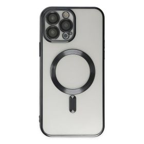 BSSM iPhone 13 Pro Max Kross Magneticsafe Kapak Siyah Kılıf