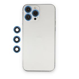BSSM iPhone 13 Pro Max Mavi Shine Kamera Lens