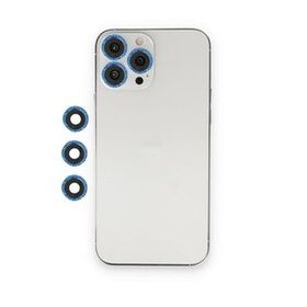 BSSM iPhone 13 Pro Max Mavi Shine Kamera Lens