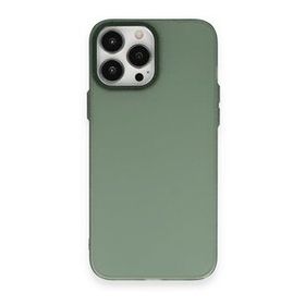 BSSM iPhone 13 Pro Max Modos Metal Kapak Koyu Yeşil Kılıf