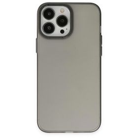 BSSM iPhone 13 Pro Max Modos Metal Kapak Siyah Kılıf