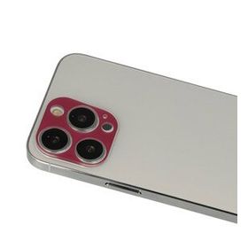 BSSM iPhone 13 Pro Max Rainbow Koyu Kırmızı Kamera Lens Koruma Camı