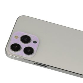 BSSM iPhone 13 Pro Max Rainbow Mor Kamera Lens Koruma Camı