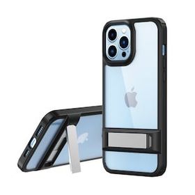BSSM iPhone 13 Pro Max Rolet Stand Kapak Siyah Kılıf