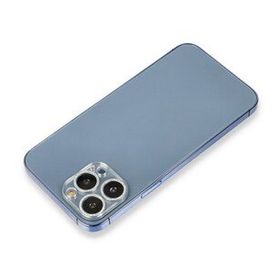 BSSM iPhone 13 Pro Max Shine Gümüş Kamera Lens Koruma CCamı