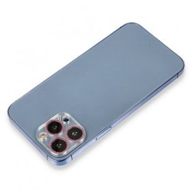 BSSM iPhone 13 Pro Max Shine Pembe Kamera Lens Koruma Camı