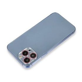 BSSM iPhone 13 Pro Max Shine Pembe Kamera Lens Koruma Camı