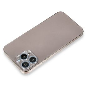 BSSM iPhone 13 Pro Max Shine Sierra Blue Kamera Lens Koruma Camı