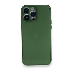 BSSM iPhone 13 Pro PP Ultra İnce Kapak Yeşil Kılıf