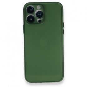 BSSM iPhone 13 Pro PP Ultra İnce Kapak Yeşil Kılıf
